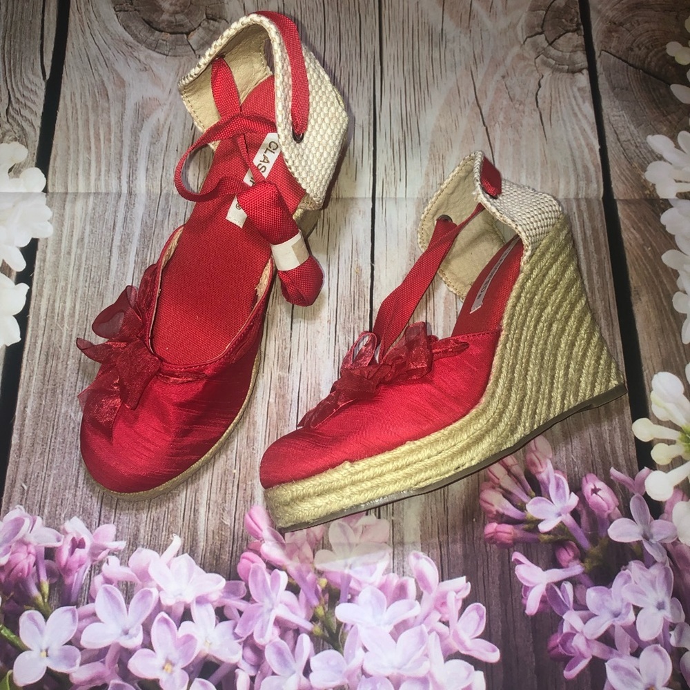 Classified Espadrille Wedges